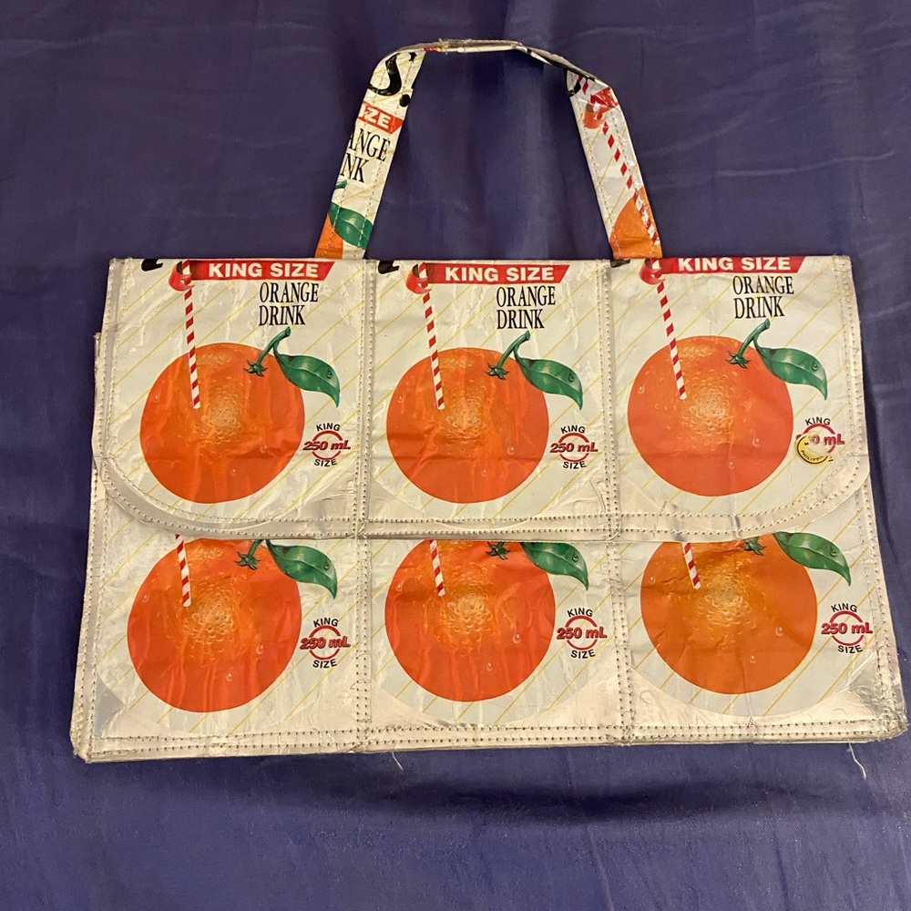 Juice box handbag